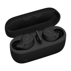 JABRA Evolve2 In-Ear/ear Bud Active Noise Cancelling Truly Wireless Bluetooth 5.2 Headsets With Mic (20797-989-889)