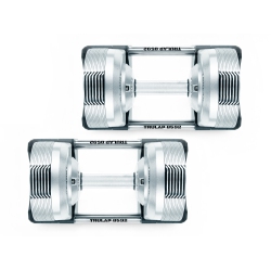 TRULAP 8552 Adjustable Dumbbells (Gen 4) - 28 Dumbbells Into 1 Set (8.5 Lbs - 52 Lbs | 4 Kg - 23.5 Kg) - Set Of 2