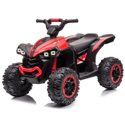 VOLTZ TOYS Atv Ride-On Toy Car for Kids, 12V Off-Road Battery Powered Electric Truck With Led Lights, High/low Speeds, Mp3 Player