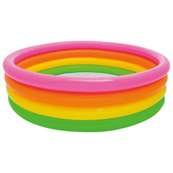 Intex Sunset Glow Inflatable Round Kiddie Pool - 5.5ft x 18in