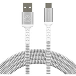 dbramante1928 1.2m (3.94ft) USB-A to USB-C Braided Cable (DB-CB12ACGRU505) - White