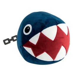 TOMY Club Mocchi-Mocchi Super Mario Chain Chomp Mega 14" Squishy Plush