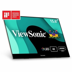 VIEWSONIC Vx1655-4K-Oled 15.6" Uhd Oled Portable Monitor With 60W USB C And Mini HDMI (Vx16554Koled)