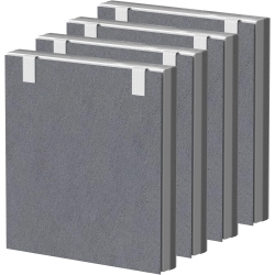 BELILAN 4 Set Vital 100 True Hepa Replacement Filter Compatible \w Levoit Vital 100 Air Puri-Fier, 3-In-1 Hepa Filter And High-Efficiency Activated