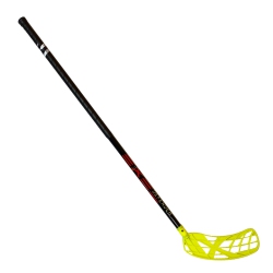 EXEL Defender Series Floorball Stick - Round Shaft With Ambidextrous Blade for Beginners
