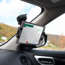 MIGHTY MOUNT Quick Lock Single Suction Cup Ipad & Tablet Holder