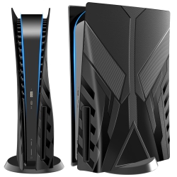 HLD Ps5 Accessories Plates for Ps5, Ps5 Cover Plates \w Hard Shell Panels for Ps5 Console, Replacement Faceplate for Playstation 5 Disc Edition