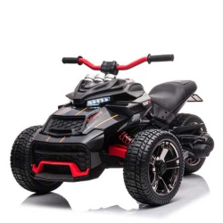 KINGTOYS 2024 12V Spider Bike 2 Seater Kids Ride On Motorcycle