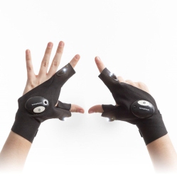 INNOVAGOODS : Gloves With Led Light Gleds - 2 Units
