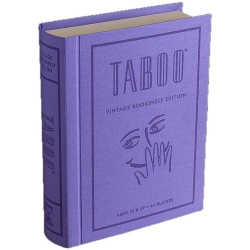 WS GAME COMPANY Vintage Bookshelf Edition: Taboo 4+ Players, Ages 12+