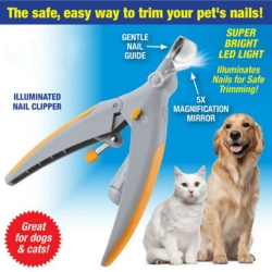 PETICARE Illuminated Nail Clipper for Dogs & Cats