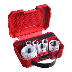 MILWAUKEE 12 PC Hole Dozer With Carbide Teeth Hole Saw Kit 49-22-3090