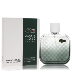 LACOSTE Eau De L.12.12 Blanc Eau Intense By Eau De Toilette Spray 3.3 OZ