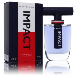 TOMMY HILFIGER Impact By Gift Set 3.4 OZ Eau De Toilette Spray + .14 OZ Travel Edt Spray