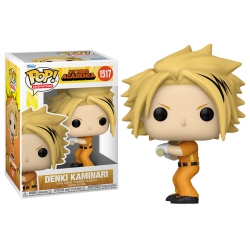 FUNKO Pop Animation My Hero Academia Hero League Baseball Vinyl Figure Denki Kaminari #1517