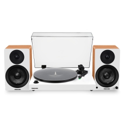 FLUANCE Rt81+ Turntable & Ai41 Powered Speakers Bundle: High Fidelity Vinyl & Detailed Stereo Sound