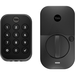 YALE Assure Lock 2 Key-Free Keypad With Bluetooth In Suede In Black