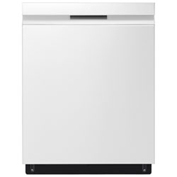 Lave-Vaisselle Encastrable 24 Po 48 Db Avec Troisième Panier De Lg (Ldpn4542W) - Blanc