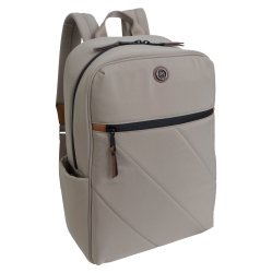 JOAN & DAVID 18 Inch Quilted Nylon Sport Workbook Backpack