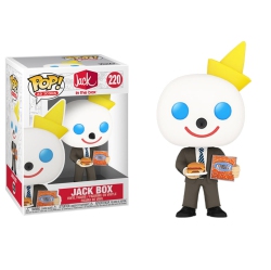 FUNKO Pop Ad Icons Jack In The Box Vinyl Figure Jack Box #220