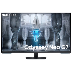 SAMSUNG - Odyssey Neo G7 43" 4K Ultra HD 144Hz 1Ms Gtg Va Led Freesync Gaming Monitor (Ls43Cg702Nnxza) - In Black