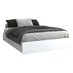 SUA-V - Ashton Thermally Fused Laminate Bed Base, Queen Size In White