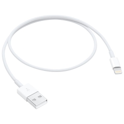 APPLE Refurbished (Good) 0.5M (1.64 Ft.) USB/lightning Cable Oem