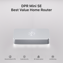 DEEPER NETWORK Dpr Mini Se - Best Value Smart Router With Powerful Decentralized Vpn (Dpn), 500Mbps Max Bandwidth