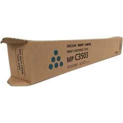 RICOH Genuine 841816 Copier Toner Cartridge In Cyan