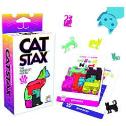 Casse-Tête Cat Stax - The Purrfect Puzzle De Brainwright - Anglais
