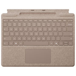 Microsoft Surface Pro Keyboard with Pen Storage for Surface Pro 13" / Pro (11th Edition) / Pro 8 / Pro 9 -Platinum -En