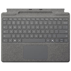 Microsoft Surface Pro Keyboard with Pen Storage for Surface Pro 13" / Pro (11th Edition) / Pro 8 / Pro 9 -Platinum -En