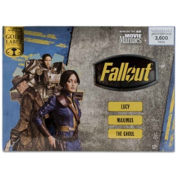 FALLOUT Movie Maniacs 6 Inch Static Figure Box Set Exclusive - Lucy & Maximus & The Ghoul Label In Gold