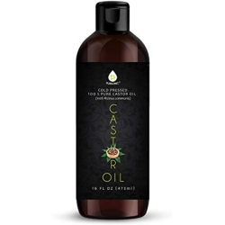 PURSONIC Cold Pressed 100% Castor Oil 16OZ