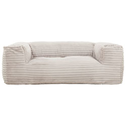 Sealy Redd Memory Foam Corduroy Bean Bag Sofa - Taupe