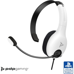 PDP Gaming Lvl30 Wired Chat Headset - Playstation 5, Playstation 4, 051-107-Wh