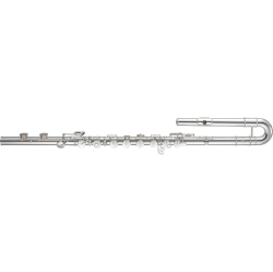 JUPITER Jbf1000 Bass Flute - In Silver