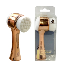 PURSONIC Dual Sided Facial Cleansing Brush - Rose In Gold