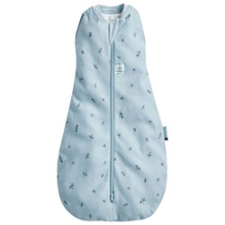 Ergopouch Cocoon 0.2 TOG Organic Cotton Swaddle Sacks - 0 to 3 Months - Blue
