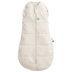 Ergopouch Cocoon 2.5 TOG Organic Cotton Swaddle Sacks - 0 to 3 Months - Beige