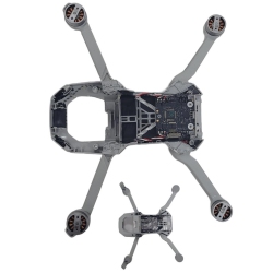 DJI Refurbished (Good) Mini 2 Original Main Body With Arms, Esc Board And Motors