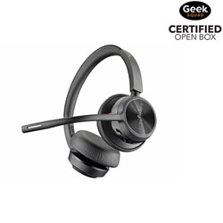 Open Box - HP Poly Voyager 4320-M On-Ear Noise Cancelling Bluetooth Headset - Black (77Y98AA)