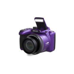 MINOLTA 20 Mega Pixels 40X Optical Zoom Digital Camera With 1080P Fhd Video In Purple