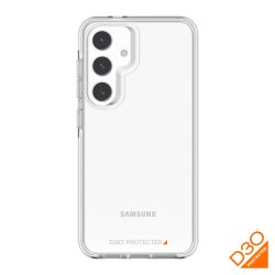 AXS BY AXESSORIZE Axs Crystal Shield D3O® Case Made With Recycled Materials for Samsung Galaxy S24 | Clear