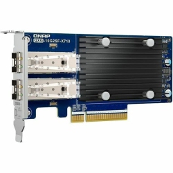 QNAP Qxg-10G2Sf-X710 Qxg-10G2Sf-X710 Dual-Port, 10 GBe Network Expansion Card (Qxg10G2Sfx710)