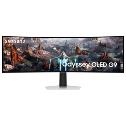 SAMSUNG Refurbished (Good) - Odyssey G9 49" Qhd 240Hz Gtg Curved Oled Lcd G-Sync Freesync Gaming Monitor(Ls49Cg932Snxza)
