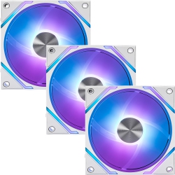 MSI Mpg Ez120 Argb Fan 3W - 120 MM Argb Fan, Magnetic Connector Block In White