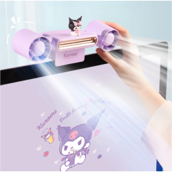 EMIE Kuromi Monitor Clip On Fan