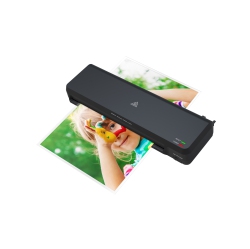 ROYAL SOVEREIGN 13" Laminator Combo With 4 Starter Pack In Black