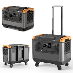 IMGADGETS 2688Wh Portable Power Station With Lifepo4 Battery, 3000W (Peak) Ac Output, 3 Xdc Outputs, 4 X USB Outputs, 2 X Type-C Outputs